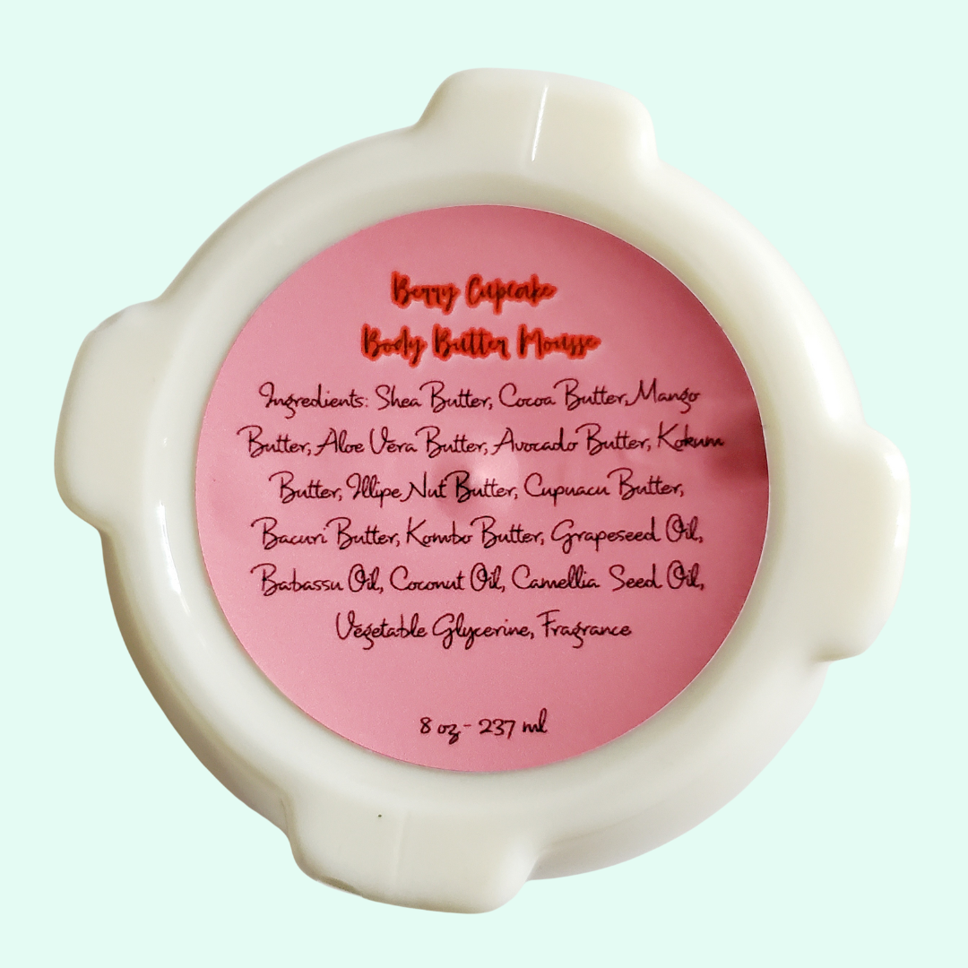 Cupcake Scents-Berry Cupcake Body Butter Mousse