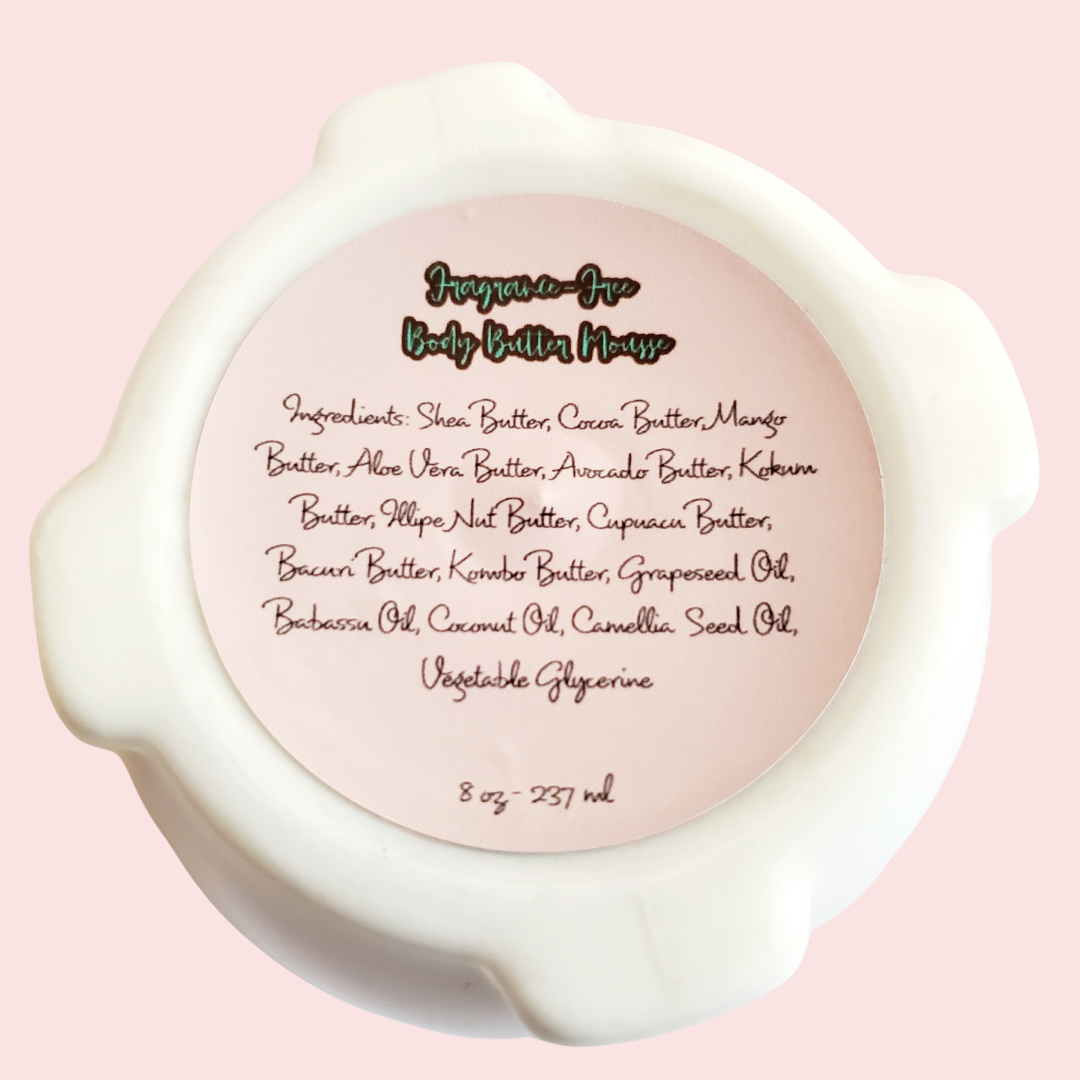 Fragrance Free Body Butter Mousse