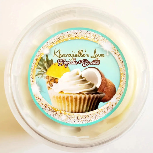 Cupcake Scents-Pineapple Coconut Cupcake Body Butter Mousse