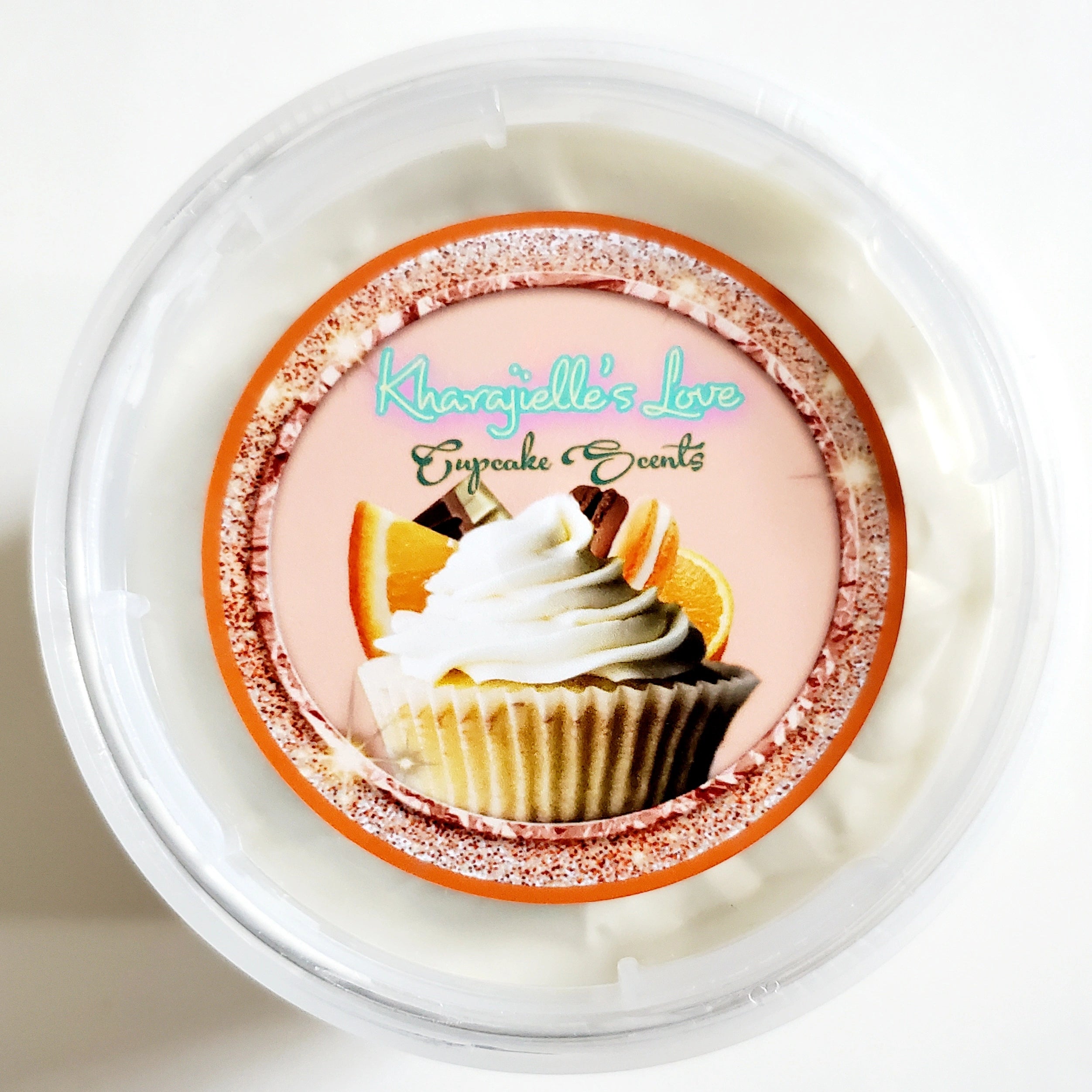 Cupcake Scents-Orange Creamy Chocolate Cupcake Body Butter Mousse